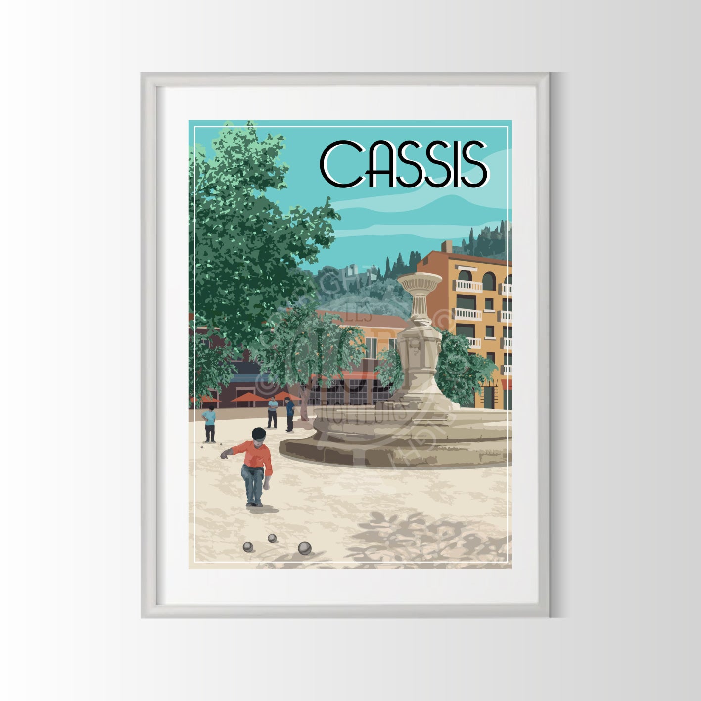 Cassis - la pétanque