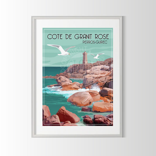 Perros-Guirec - Côte rose